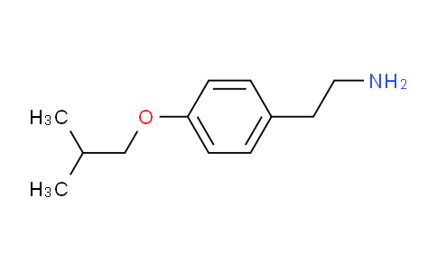CAS No. 88655-03-2, 2-(4-Isobutoxyphenyl)ethylamine