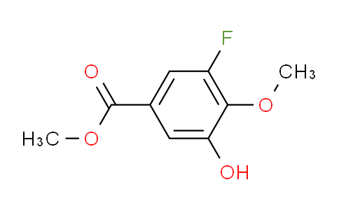 CAS No. 838856-88-5, Methyl 3-Fluoro-5-hydroxy-4-methoxybenzoate