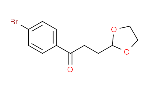842123-96-0 | 1-(4-Bromophenyl)-3-(1,3-dioxolan-2-yl)propan-1-one