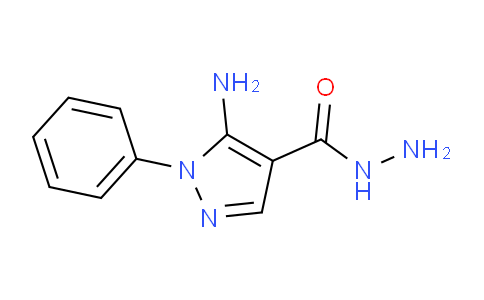 CAS No. 58046-54-1, 5-Amino-1-phenyl-1H-pyrazole-4-carbohydrazide