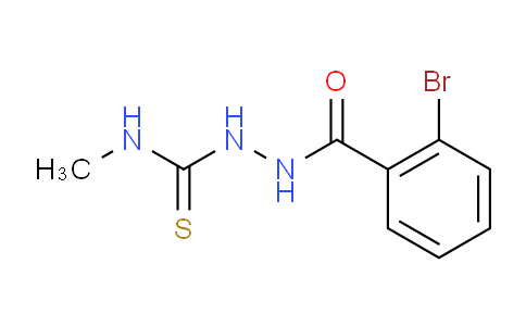 CAS No. 58064-69-0, 2-(2-Bromobenzoyl)-N-methylhydrazinecarbothioamide