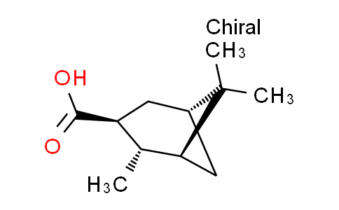 CAS No. 58096-27-8, (1S,2S,3S,5R)-2,6,6-Trimethylbicyclo[3.1.1]heptane-3-carboxylic Acid