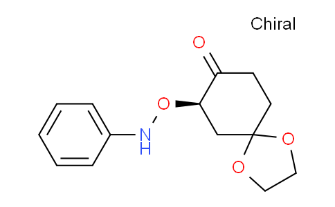 CAS No. 682746-13-0, (R)-7-[(Phenylamino)oxy]-1,4-dioxaspiro[4.5]decan-8-one