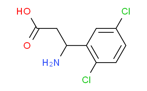 CAS No. 682803-48-1, 3-Amino-3-(2,5-dichlorophenyl)propionic Acid