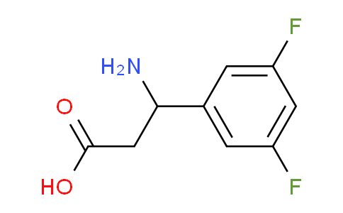 CAS No. 682804-73-5, 3-Amino-3-(3,5-difluorophenyl)propionic Acid