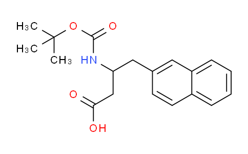 CAS No. 683219-75-2, 3-(Boc-amino)-4-(2-naphthyl)butyric Acid