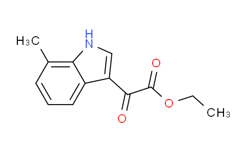 CAS No. 863289-29-6, Ethyl 2-(7-Methyl-3-indolyl)-2-oxoacetate