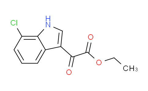 DY813712 | 863289-30-9 | Ethyl 2-(7-Chloro-3-indolyl)-2-oxoacetate