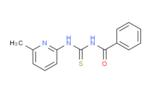 CAS No. 96938-51-1, N-((6-Methylpyridin-2-yl)carbamothioyl)benzamide