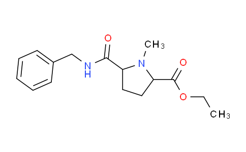 CAS No. 97021-00-6, Ethyl 5-(Benzylcarbamoyl)-1-methylpyrrolidine-2-carboxylate
