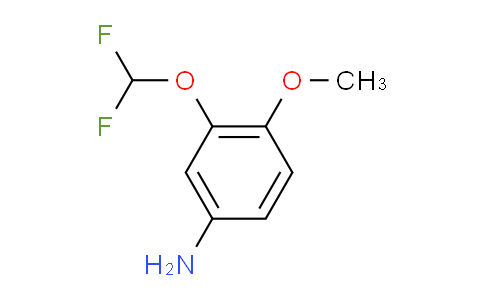 CAS No. 97963-82-1, 3-(Difluoromethoxy)-4-methoxyaniline