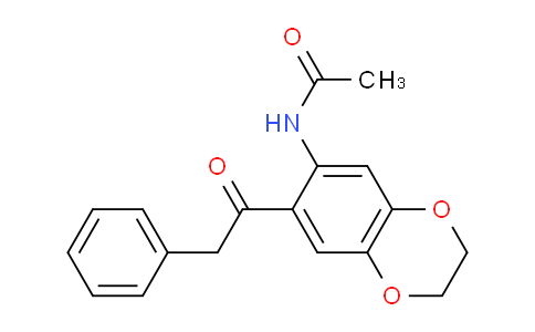 CAS No. 886493-88-5, N-(7-(2-Phenylacetyl)-2,3-dihydrobenzo[b][1,4]dioxin-6-yl)acetamide