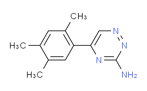 CAS No. 886497-06-9, 5-(2,4,5-Trimethylphenyl)-1,2,4-triazin-3-amine