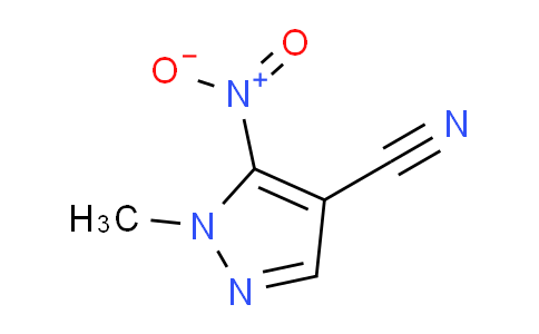 CAS No. 91650-10-1, 1-Methyl-5-nitro-1H-pyrazole-4-carbonitrile