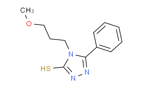 CAS No. 917750-60-8, 4-(3-Methoxypropyl)-5-phenyl-4H-1,2,4-triazole-3-thiol