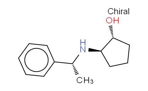 CAS No. 678991-64-5, TRANS (+/-)-2-((R)-1-PHENYLETHYLAMINO)CYCLOPENTANOL