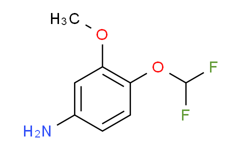 CAS No. 832739-34-1, 4-Difluoromethoxy-3-methoxyaniline