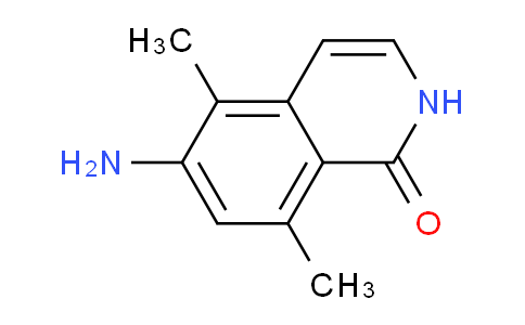 CAS No. 69022-58-8, 6-Amino-5,8-dimethylisoquinolin-1(2H)-one