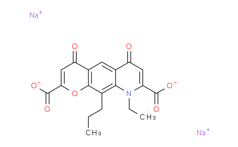 CAS No. 69049-74-7, Sodium 9-ethyl-4,6-dioxo-10-propyl-6,9-dihydro-4H-pyrano[3,2-g]quinoline-2,8-dicarboxylate