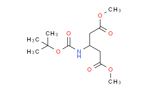 82803-55-2 | Dimethyl 3-(Boc-amino)pentanedioate
