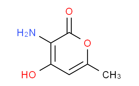 CAS No. 83432-20-6, 3-Amino-4-hydroxy-6-methyl-2H-pyran-2-one