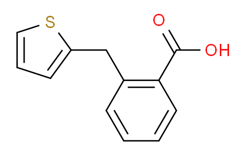 CAS No. 62636-87-7, 2-(Thiophen-2-ylmethyl)benzoic acid