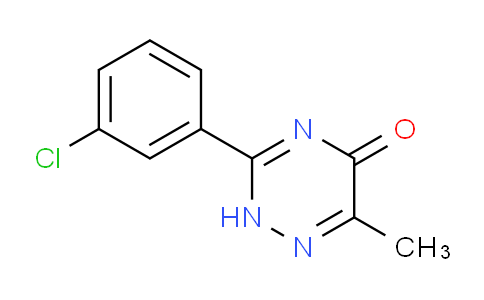 CAS No. 886360-72-1, 3-(3-Chlorophenyl)-6-methyl-1,2,4-triazin-5(2H)-one
