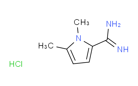 CAS No. 744193-07-5, 1,5-Dimethyl-1H-pyrrole-2-carboximidamide hydrochloride