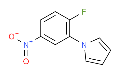 CAS No. 96623-75-5, 1-(2-Fluoro-5-nitrophenyl)-1H-pyrrole