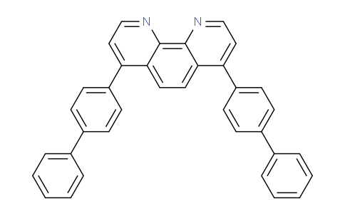 CAS No. 96710-07-5, 4,7-Di([1,1'-biphenyl]-4-yl)-1,10-phenanthroline