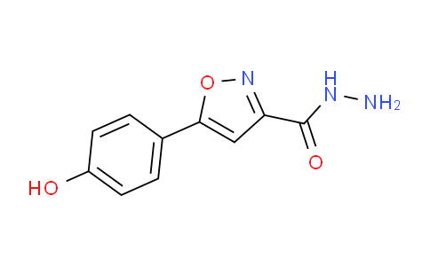 CAS No. 869945-57-3, 5-(4-Hydroxyphenyl)isoxazole-3-carbohydrazide