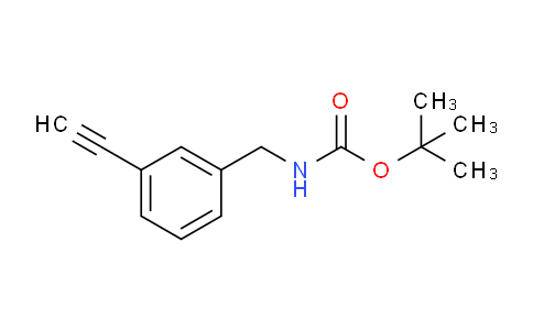 CAS No. 871023-92-6, tert-Butyl 3-ethynylbenzylcarbamate