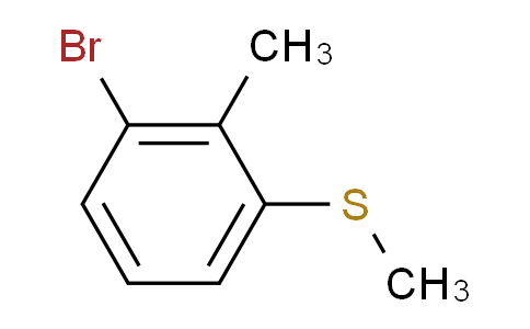 CAS No. 871352-93-1, 2-Bromo-6-(methylthio)toluene