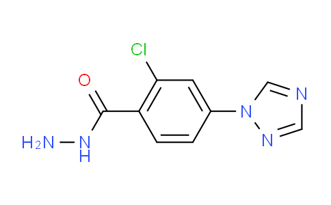 CAS No. 952183-16-3, 2-Chloro-4-(1H-1,2,4-triazol-1-yl)benzohydrazide