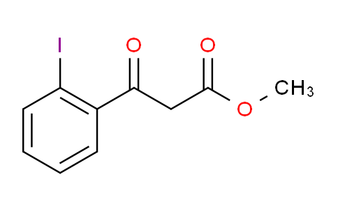 CAS No. 676348-63-3, Methyl 3-(2-Iodophenyl)-3-oxopropionate