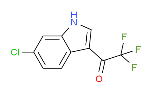 CAS No. 676477-10-4, 1-(6-Chloro-3-indolyl)-2,2,2-trifluoroethanone