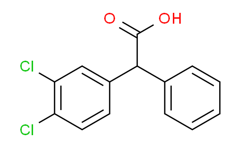 CAS No. 88875-60-9, 2-(3,4-DICHLOROPHENYL)-2-PHENYLACETIC ACID