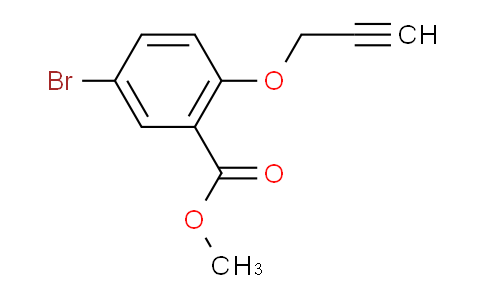 CAS No. 685126-90-3, Methyl 5-bromo-2-(prop-2-yn-1-yloxy)benzoate
