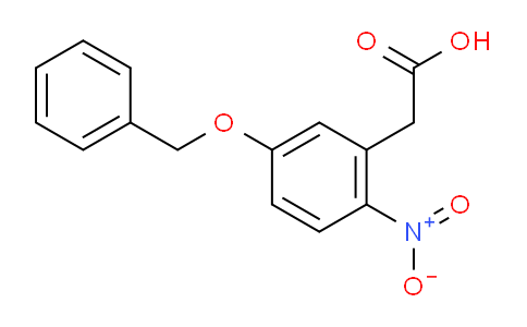 CAS No. 6855-55-6, 5-(Benzyloxy)-2-nitrophenylacetic Acid