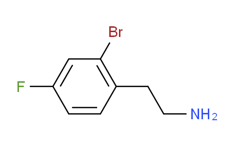 CAS No. 874285-16-2, 2-(2-Bromo-4-fluorophenyl)ethanamine