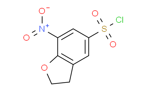 CAS No. 874781-18-7, 7-Nitro-2,3-dihydrobenzofuran-5-sulfonyl chloride