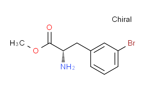 CAS No. 875782-96-0, Methyl (S)-2-Amino-3-(3-bromophenyl)propanoate