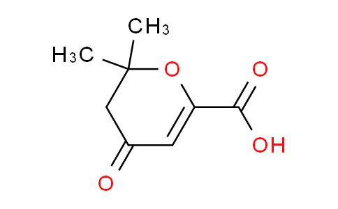 CAS No. 80866-93-9, 2,2-Dimethyl-4-oxo-3,4-dihydro-2H-pyran-6-carboxylic acid