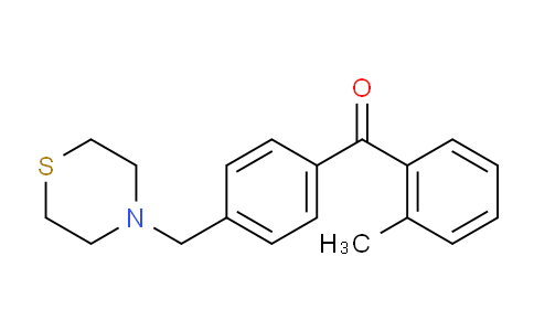 CAS No. 898782-22-4, 2-Methyl-4'-thiomorpholinomethyl benzophenone