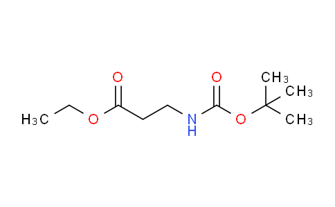 CAS No. 88574-53-2, N-Boc-beta-alanine ethyl ester