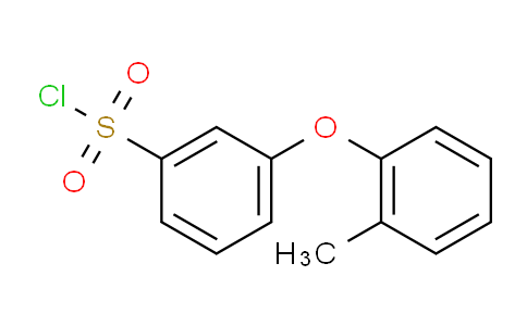 CAS No. 885950-88-9, [3-(2-METHYLPHENOXY)PHENYL]SULFONYL CHLORIDE