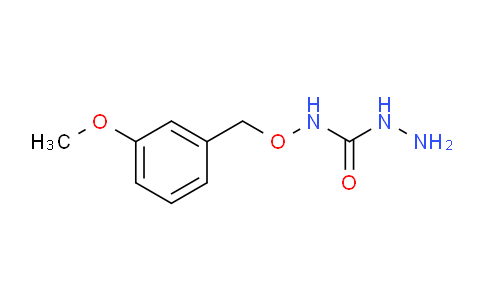 CAS No. 885951-49-5, N-((3-Methoxybenzyl)oxy)hydrazinecarboxamide