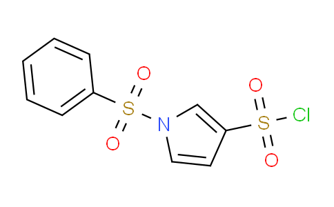 CAS No. 881406-26-4, 1-(Phenylsulfonyl)-1H-pyrrole-3-sulfonyl chloride