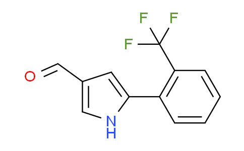 CAS No. 881674-60-8, 5-[2-(Trifluoromethyl)phenyl]-1H-pyrrole-3-carbaldehyde