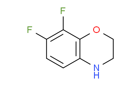 CAS No. 82419-29-2, 7,8-Difluoro-3,4-dihydro-2H-1,4-benzoxazine